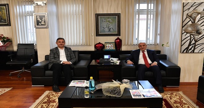 Köse, Başkanları ağırladı