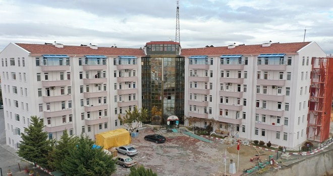 KEÇİÖREN´DE YAŞLILARIN KONFORU  İÇİN HUZUREVİ YENİLENİYOR
