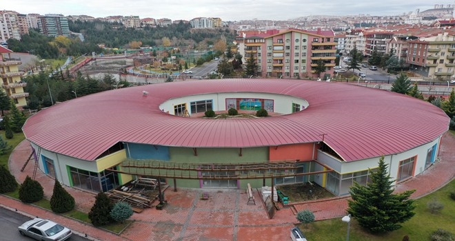 KEÇİÖREN´DE ?KREŞ ADASI´ MİNİKLER İÇİN HAZIRLANIYOR
