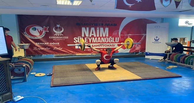 Kahramankazan´da ?Cep Herkülü?  anısına online halter şampiyonası