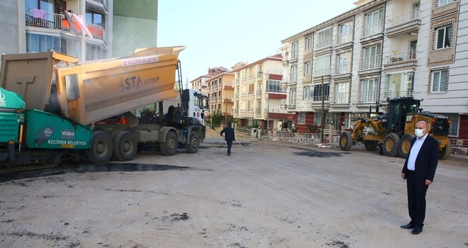 BAŞKAN ALTINOK: 236 BİN TON ASFALT SERDİK,  57 BİN METRE BORDÜR DÖŞEDİK