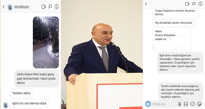 ALTINOK SOSYAL MEDYA MESAJLARINA ANINDA CEVAP VERİYOR
