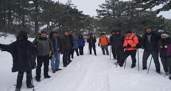 Doğa yürüyüşçülerine çorba dopingi