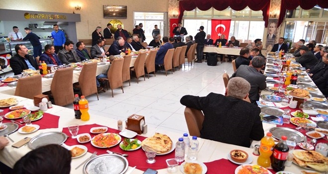 Oğuz: Yol arkadaşlarımız muhtarlarımızın yanındayız 