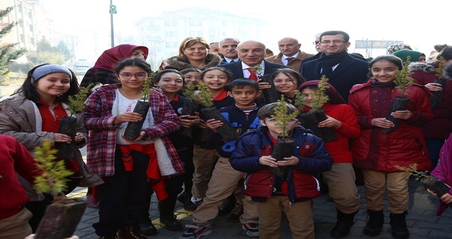 150 BİN FİDAN DAĞITILACAK