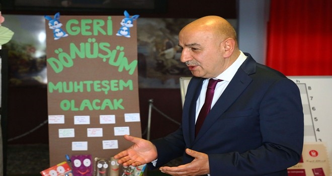 KEÇİÖREN´DE GERİ DÖNÜŞÜME TEŞVİK 
