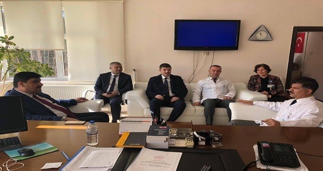 Başkan Oğuz´dan hasta vatandaşlara moral ziyareti
