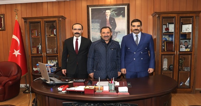 SİNAN ATEŞ VE TURGAY BAŞTUĞ DEMİREL´İ ZİYARET ETTİLER