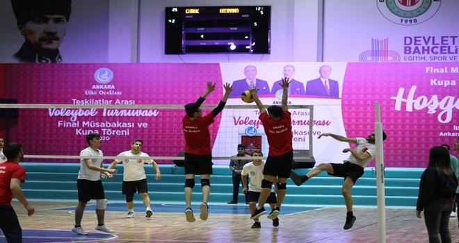 ÜLKÜ OCAKLARI VOLEYBOL TURNUVASI SONA ERDİ