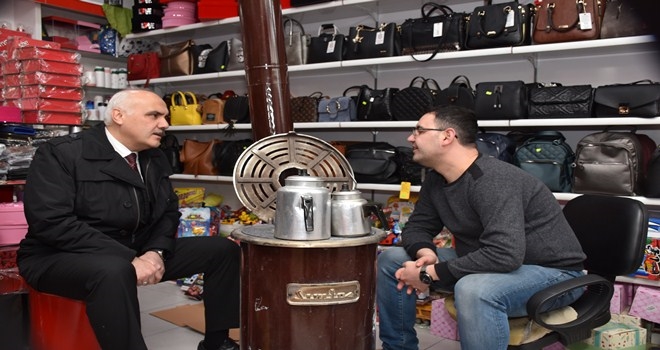 Başkan Acar´dan Esnaf Ziyareti