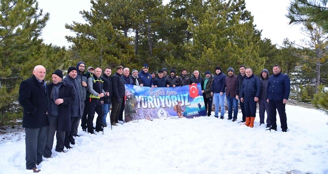Kahramankazan sağlık için yürüdü