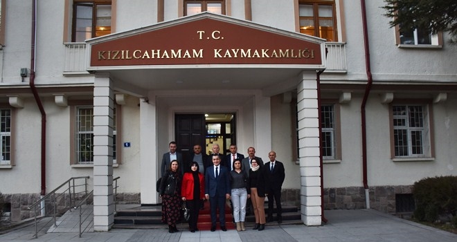 Türkiye Gaziler ve Şehit Aileleri Vakfından Kaymakam Aksoy´a ziyaret