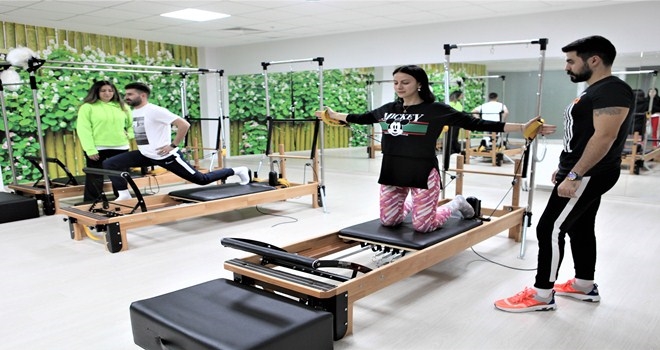 Yenimahalle´de aletli pilates atağı