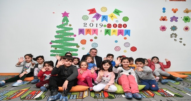 Bebeklerin kütüphanesi olacak