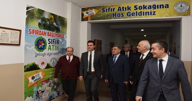 Kızılcahamam´da ?Sıfır Atık Sokağı? Açıldı