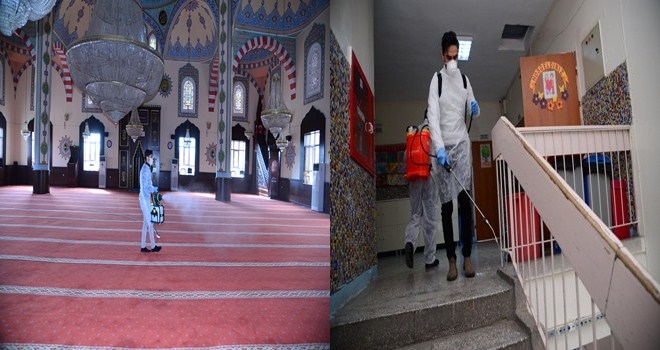 Kahramankazan Corona Virüs´e savaş açtı