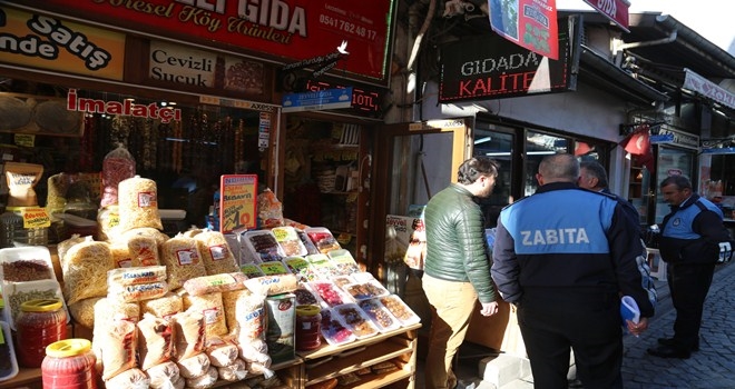 Beypazarı Zabıtası Denetimde