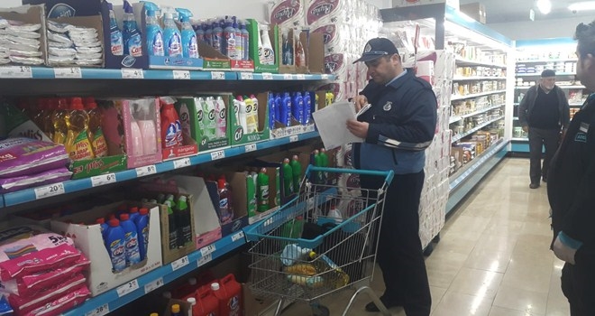 Kızılcahamam Zabıtasından Korona Denetimi