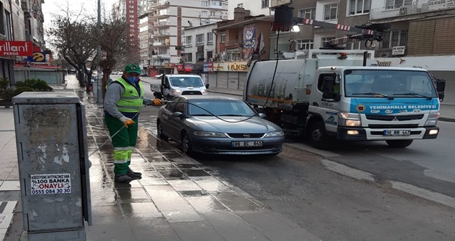 Belediye ekiplerinden full mesai