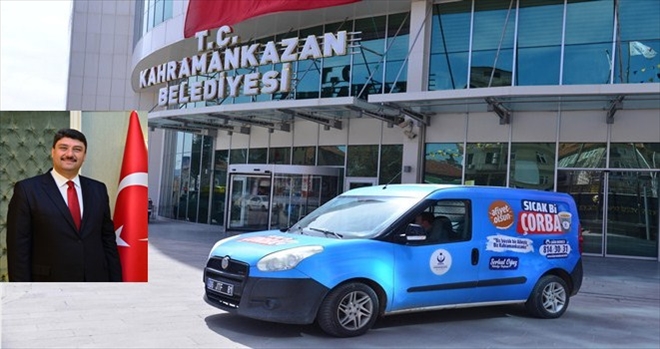 Kahramankazan´da ücretsiz sıcak yemek hizmeti