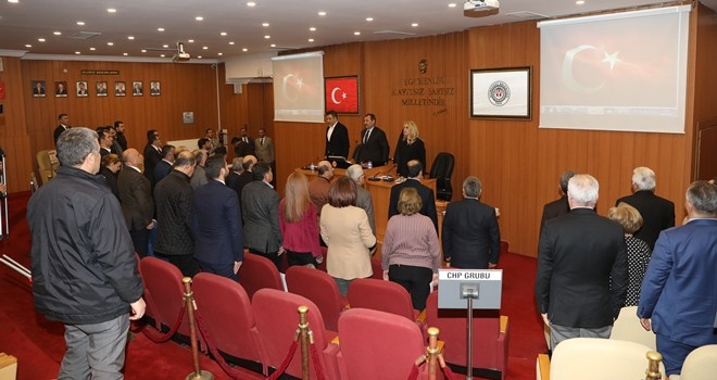 ETİMESGUT BELEDİYE MECLİSİ ŞEHİTLERİMİZİ UNUTMADI