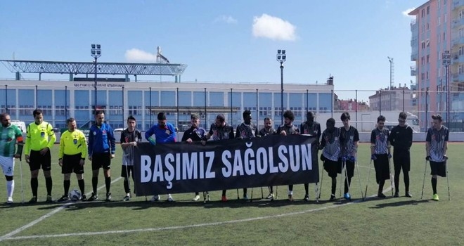 ETİMESGUT BELEDİYESİ AMPUTE TAKIMI KONYA´YA GOL YAĞDIRDI