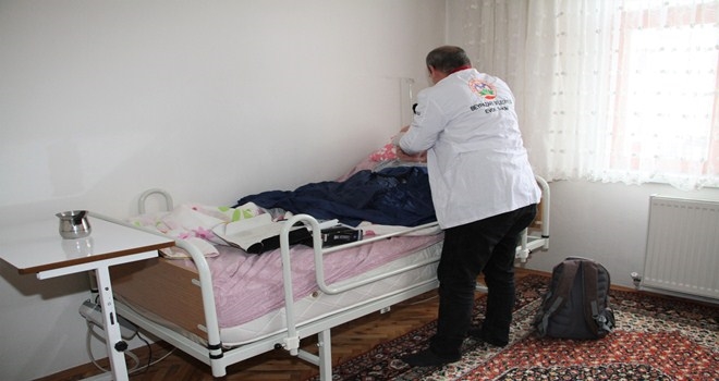 Beypazarı Belediyesi Evde Bakım Hizmetleri Devam Ediyor