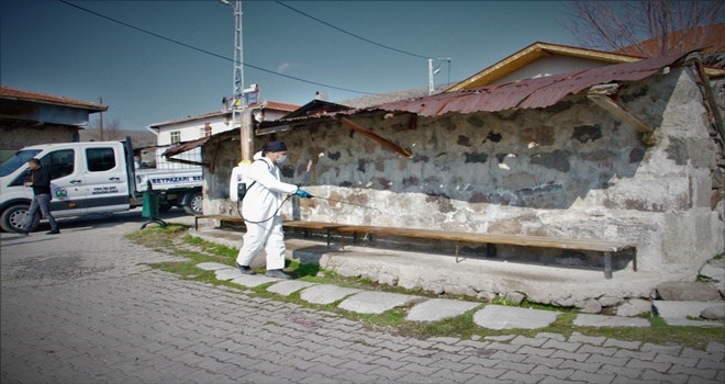 Taşra Mahalleler de İlaçlama Çalışmaları Başladı
