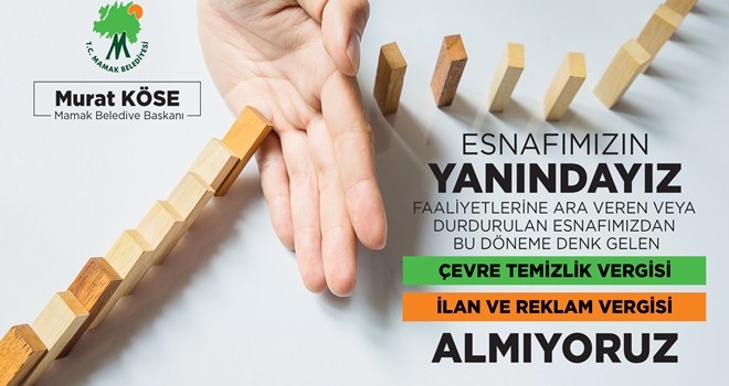 Mamak Belediyesi Esnafın Yanında