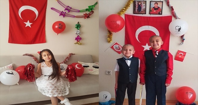 23 NİSAN ÇOCUKLARDAN GELEN ESERLERLE KUTLANACAK 