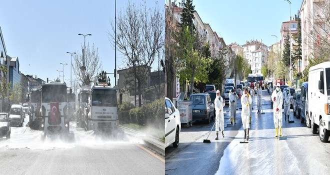 Dört günlük sokağa çıkma yasağında Mamak Mesaisi