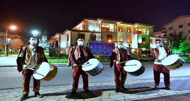 Ramazan Davulcuları Mamak´ta İş Başında