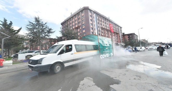 Önce aracını sonra kendini dezenfekte et