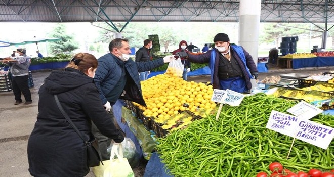 KEÇİÖREN´DE SEMT PAZARLARI 26 YILDIR TÜM TÜRKİYE´YE ÖRNEK 