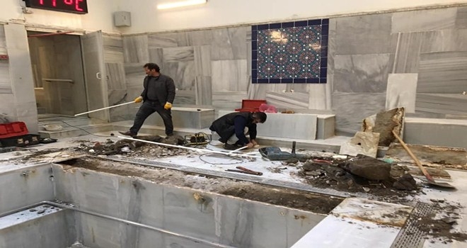Kaplıcalar Tadilata Girdi