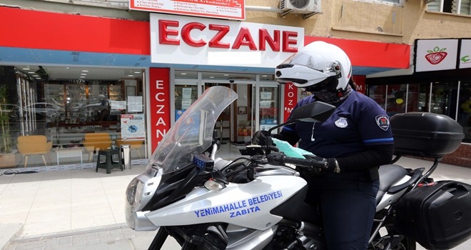 Evinden çıkamayan vatandaş ilaçsız kalmıyor