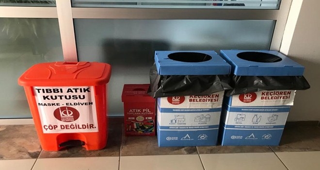 ÇEVRE KİRLİLİĞİNE KARŞI TIBBİ ATIK KUTULU ÖNLEM  