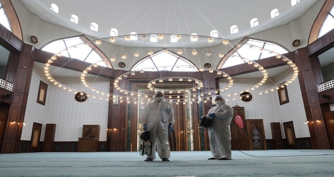 ETİMESGUT´TA 112 CAMİ DEZENFEKTE EDİLDİ