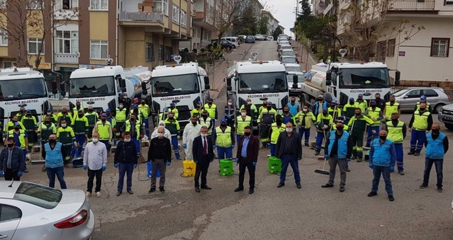 KEÇİÖREN BELEDİYESİ SOKAĞA ÇIKMA KISITLAMASINI FIRSATA ÇEVİRDİ 