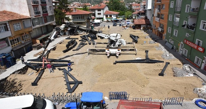 Kapalı Pazar Çalışmaları Devam Ediyor