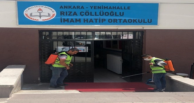 Belediye ekiplerinden LGS mesaisi