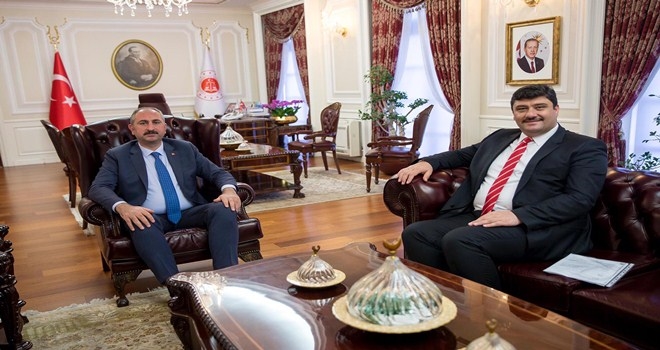 Başkan Oğuz´dan Bakan Gül´e ziyaret