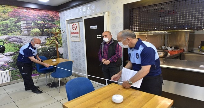 Zabıtadan normalleşme denetimi