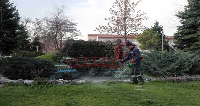 Yenimahalle parklarına detaylı bakım