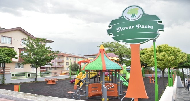  Huzur Parkı Yenilendi