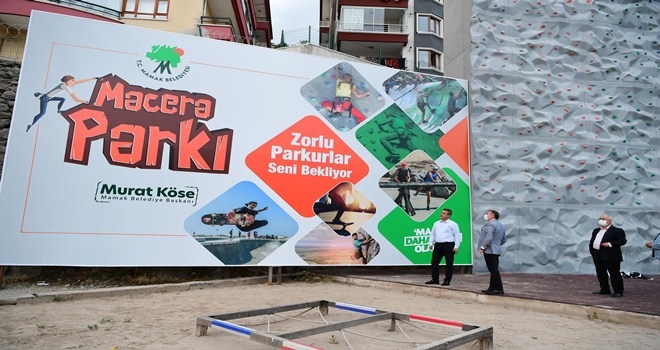 Macera Parkı açılış için gün sayıyor
