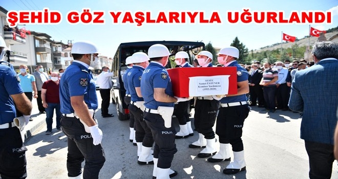 BEYPAZARI ŞEHİDİNİ UĞURLADI