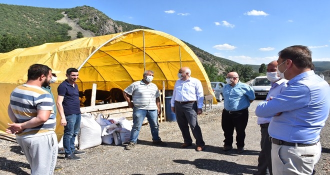 Başkan Acar, Yenilenen Kurban Pazarında İncelemelerde Bulundu