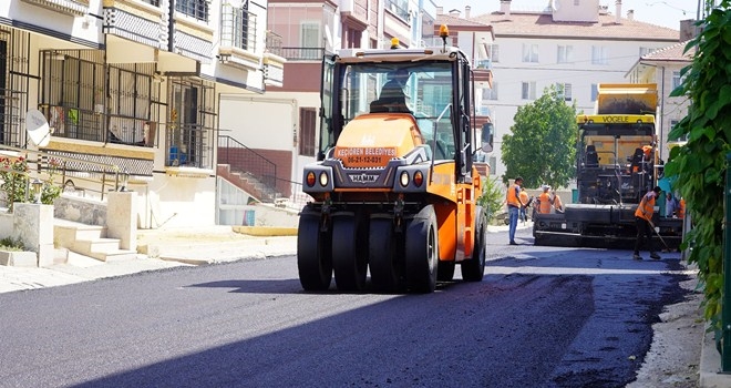 KEÇİÖREN´DE SICAK ASFALT MEVSİMİ