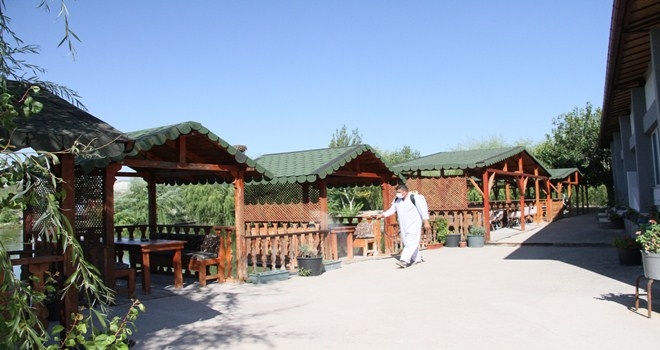 Turistik Tesislerde Dezenfekte Çalışmaları